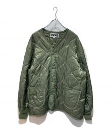 CDG×ALPHA（シーディージー×アルファ）の古着「キルティングジャケット」｜カーキ