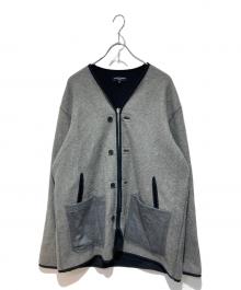 COMME des GARCONS HOMME（コムデギャルソン オム）の古着「REVERSIBLE MILITALLY LINER」｜グレー