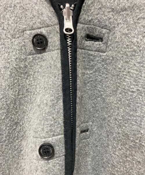 COMME des GARCONS HOMME（コムデギャルソン オム）COMME des GARCONS HOMME (コムデギャルソン オム) REVERSIBLE MILITALLY LINER グレー サイズ:Ｌの古着・服飾アイテム