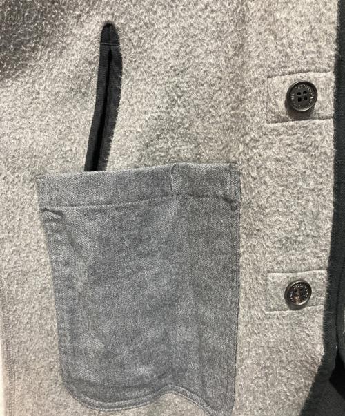 COMME des GARCONS HOMME（コムデギャルソン オム）COMME des GARCONS HOMME (コムデギャルソン オム) REVERSIBLE MILITALLY LINER グレー サイズ:Ｌの古着・服飾アイテム