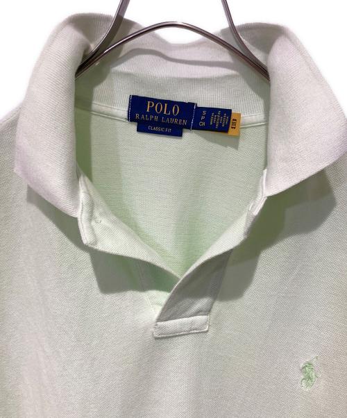 POLO RALPH LAUREN（ポロ・ラルフローレン）POLO RALPH LAUREN (ポロ・ラルフローレン) ポロシャツ 黄緑 サイズ:Sの古着・服飾アイテム