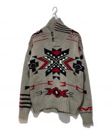 POLO RALPH LAUREN×TOPA（ポロ・ラルフローレン）の古着「スカイロッジセーター」｜グレー