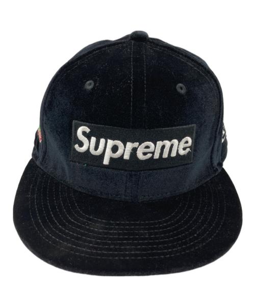 SUPREME（シュプリーム）SUPREME (シュプリーム) New Era (ニューエラ) キャップ ブラック サイズ:7 1/2の古着・服飾アイテム