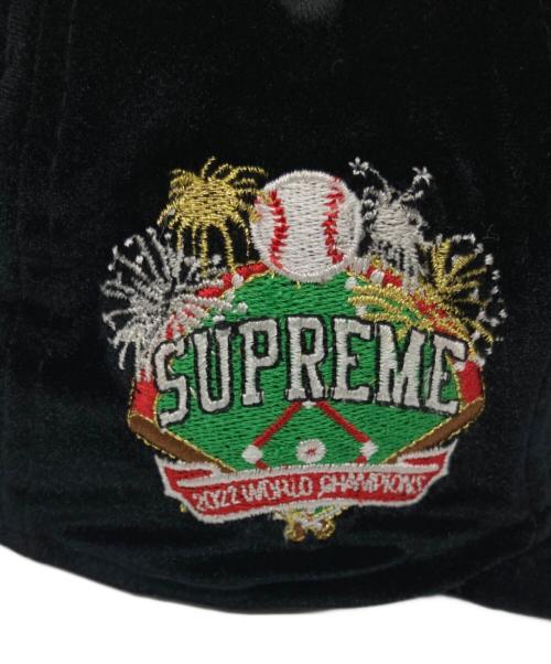 SUPREME（シュプリーム）SUPREME (シュプリーム) New Era (ニューエラ) キャップ ブラック サイズ:7 1/2の古着・服飾アイテム