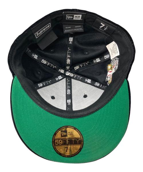 SUPREME（シュプリーム）SUPREME (シュプリーム) New Era (ニューエラ) キャップ ブラック サイズ:7 1/2の古着・服飾アイテム