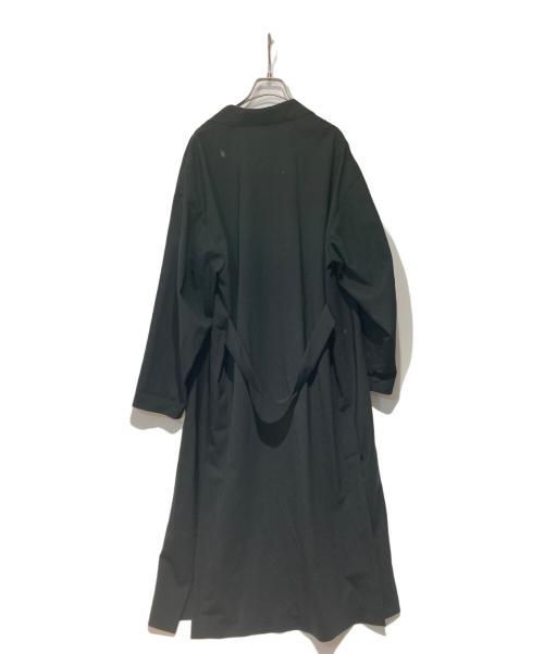 HYKE（ハイク）HYKE (ハイク) STRETCH TROPICAL SHOP COAT ブラック サイズ:１の古着・服飾アイテム