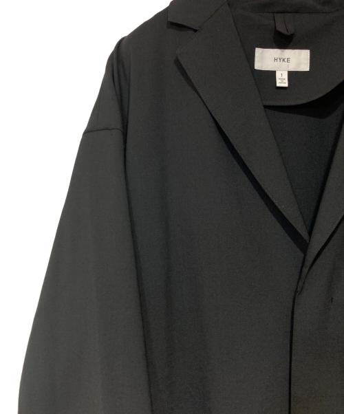 HYKE（ハイク）HYKE (ハイク) STRETCH TROPICAL SHOP COAT ブラック サイズ:１の古着・服飾アイテム