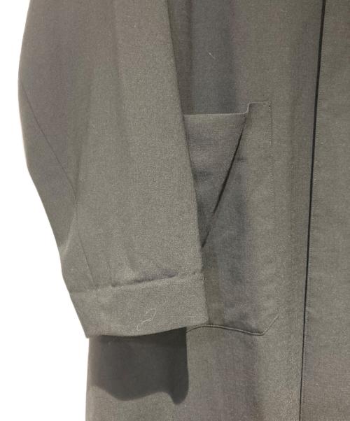 HYKE（ハイク）HYKE (ハイク) STRETCH TROPICAL SHOP COAT ブラック サイズ:１の古着・服飾アイテム