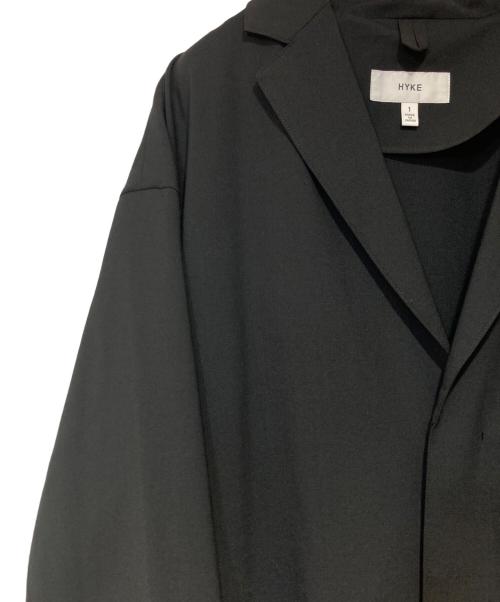 HYKE（ハイク）HYKE (ハイク) STRETCH TROPICAL SHOP COAT ブラック サイズ:１の古着・服飾アイテム
