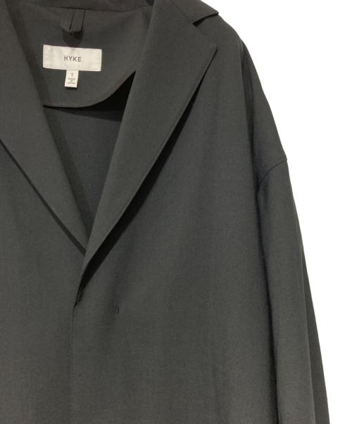 HYKE（ハイク）HYKE (ハイク) STRETCH TROPICAL SHOP COAT ブラック サイズ:１の古着・服飾アイテム