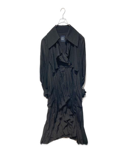 LIMI feu（リミフゥ）LIMI feu (リミフゥ) 切替プリーツワンピース ブラック サイズ:Sの古着・服飾アイテム
