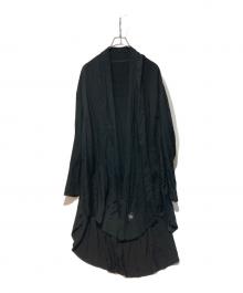 JULIUS（ユリウス）の古着「ローブシャツ」｜ブラック