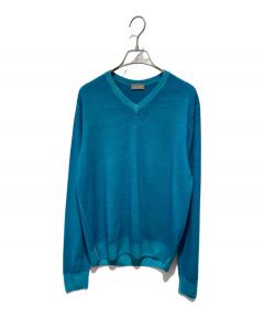 中古・古着通販】Coogi (クージー) 3Dニット ブルー サイズ:SS