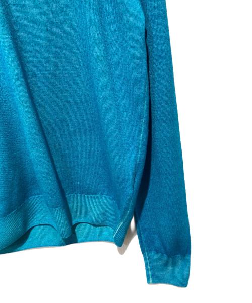 Cruciani（クルチアーニ）Cruciani (クルチアーニ) Vネックニット ブルー サイズ:46の古着・服飾アイテム