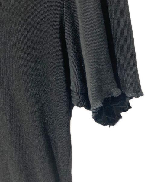 tricot COMME des GARCONS（トリココムデギャルソン）tricot COMME des GARCONS (トリココムデギャルソン) レース切替半袖カットソー ネイビー サイズ:不明の古着・服飾アイテム