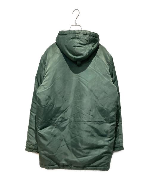 stussy（ステューシー）stussy (ステューシー) 中綿フーデッドジャケット オリーブ サイズ:Mの古着・服飾アイテム