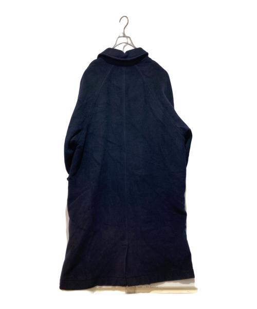 GIANNI VERSACE（ジャンニ・ヴェルサーチ）GIANNI VERSACE (ジャンニ・ヴェルサーチ) バルマカーンコート ネイビー サイズ:Mの古着・服飾アイテム