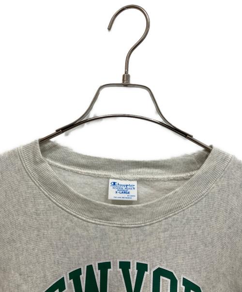 Champion REVERSE WEAVE（チャンピオン リバース ウィーブ）Champion REVERSE WEAVE (チャンピオン リバース ウィーブ) MICKEY MOUSE BASEBALL スウェット グレー サイズ:XLの古着・服飾アイテム