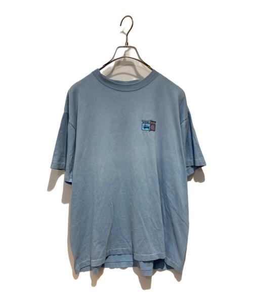 stussy（ステューシー）stussy (ステューシー) 半袖Tシャツ ブルー サイズ:Ｌの古着・服飾アイテム