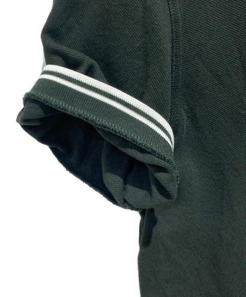 FRED PERRY（フレッドペリー）FRED PERRY (フレッドペリー) COMME des GARCONS SHIRT (コムデギャルソンシャツ) 24AW 別注 POLO SHIRT Strong Will ブラック サイズ:XLの古着・服飾アイテム