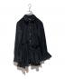 COMME des GARCONS COMME des GARCONS（コムデギャルソン コムデギャルソン）の古着「ラウンドカラー ティアード シャツ」｜ブラック