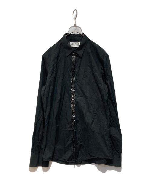 Maison Margiela（メゾンマルジェラ）Maison Margiela (メゾンマルジェラ) 長袖シャツ ブラック サイズ:46の古着・服飾アイテム