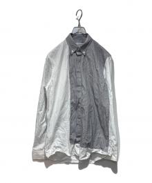 Maison Margiela（メゾンマルジェラ）の古着「パネル切替シャツ」｜ホワイト