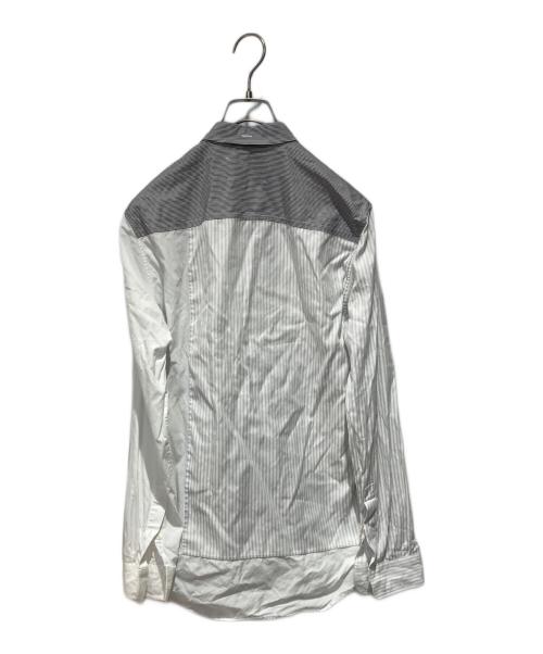 Maison Margiela（メゾンマルジェラ）Maison Margiela (メゾンマルジェラ) パネル切替シャツ ホワイト サイズ:46の古着・服飾アイテム