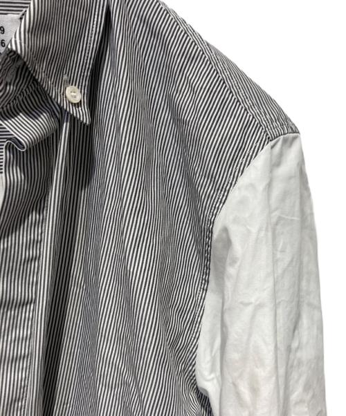 Maison Margiela（メゾンマルジェラ）Maison Margiela (メゾンマルジェラ) パネル切替シャツ ホワイト サイズ:46の古着・服飾アイテム
