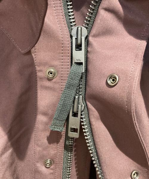 THE RERACS（ザ リラクス）THE RERACS (ザ リラクス) RERACS PE/NY HIGH DENSITY PEACH THE MODS COAT ブラウン サイズ:46の古着・服飾アイテム