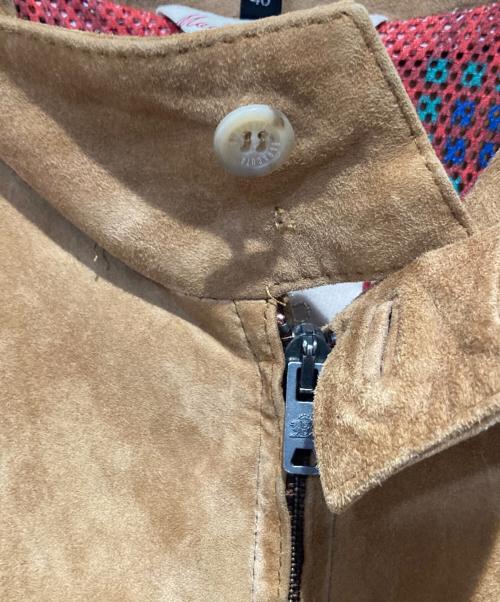 BARACUTA（バラクータ）BARACUTA (バラクータ) スエードレザーＧ9ハリントンジャケット ブラウン サイズ:40の古着・服飾アイテム