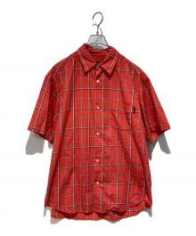 stussy（ステューシー）の古着「チェックシャツ」｜レッド