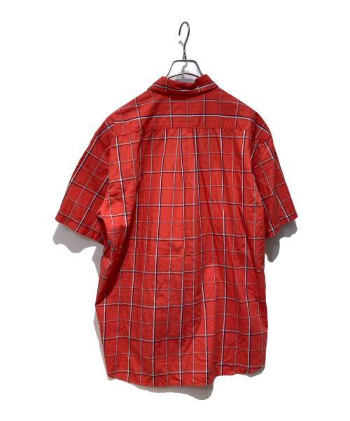 stussy（ステューシー）stussy (ステューシー) チェックシャツ レッド サイズ:Ｌの古着・服飾アイテム