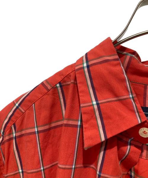 stussy（ステューシー）stussy (ステューシー) チェックシャツ レッド サイズ:Ｌの古着・服飾アイテム