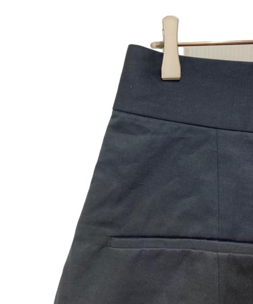 MIOSMOKEY（ミオズモーキー）MIOSMOKEY (ミオズモーキー) コットンリネンタックショーツ ネイビー サイズ:48の古着・服飾アイテム
