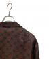 中古・古着 DRIES VAN NOTEN (ドリスヴァンノッテン) レーヨン総柄シャツ ブラウン サイズ:46：20000円