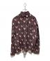 VALENTINO（ヴァレンティノ）の古着「総柄シャツ」｜ブラウン