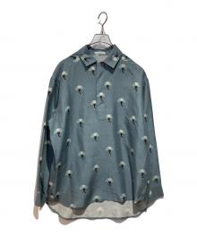 VALENTINO（ヴァレンティノ）の古着「総柄シャツ」｜グレー
