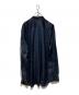 DRIES VAN NOTEN (ドリスヴァンノッテン) レーヨン混シャツ ネイビー サイズ:46：20000円