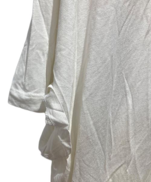 Maison Margiela（メゾンマルジェラ）Maison Margiela (メゾンマルジェラ) レーヨンオーバーサイズエイズTシャツ ホワイト サイズ:Mの古着・服飾アイテム