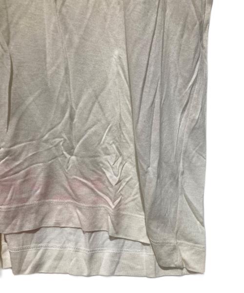 Maison Margiela（メゾンマルジェラ）Maison Margiela (メゾンマルジェラ) レーヨンオーバーサイズエイズTシャツ ホワイト サイズ:Mの古着・服飾アイテム