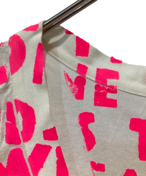 Maison Margiela（メゾンマルジェラ）Maison Margiela (メゾンマルジェラ) レーヨンオーバーサイズエイズTシャツ ホワイト サイズ:Mの古着・服飾アイテム