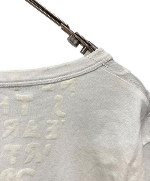 Maison Margiela（メゾンマルジェラ）Maison Margiela (メゾンマルジェラ) エイズTシャツ ホワイト サイズ:Ｌの古着・服飾アイテム