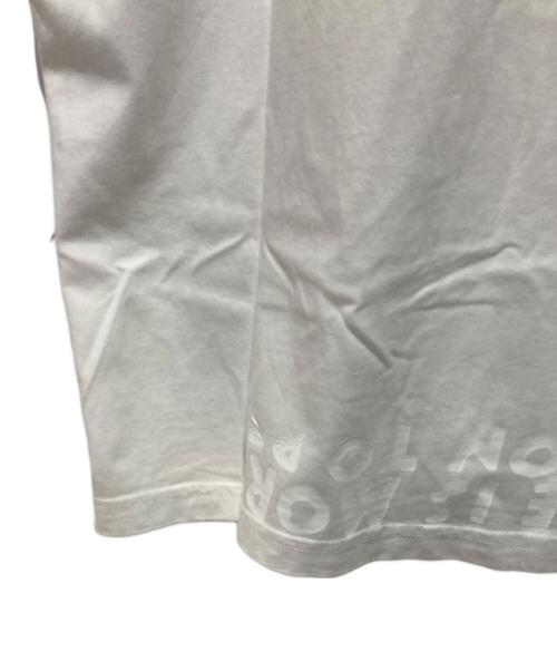 Maison Margiela（メゾンマルジェラ）Maison Margiela (メゾンマルジェラ) エイズTシャツ ホワイト サイズ:Ｌの古着・服飾アイテム