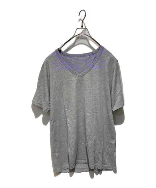 Maison Margiela（メゾンマルジェラ）Maison Margiela (メゾンマルジェラ) エイズTシャツ グレー サイズ:Ｌの古着・服飾アイテム