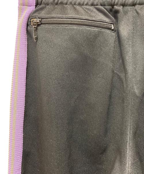 Needles（ニードルズ）Needles (ニードルズ) トラックパンツ ブラック×パープル サイズ:Sの古着・服飾アイテム
