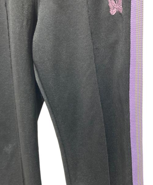 Needles（ニードルズ）Needles (ニードルズ) トラックパンツ ブラック×パープル サイズ:Sの古着・服飾アイテム