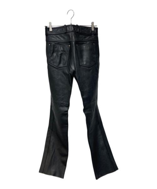 HARLEY-DAVIDSON（ハーレーダビッドソン）HARLEY-DAVIDSON (ハーレーダビッドソン) レザーパンツ ブラック サイズ:Sの古着・服飾アイテム