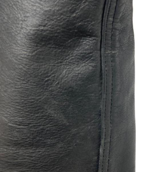 HARLEY-DAVIDSON（ハーレーダビッドソン）HARLEY-DAVIDSON (ハーレーダビッドソン) レザーパンツ ブラック サイズ:Sの古着・服飾アイテム