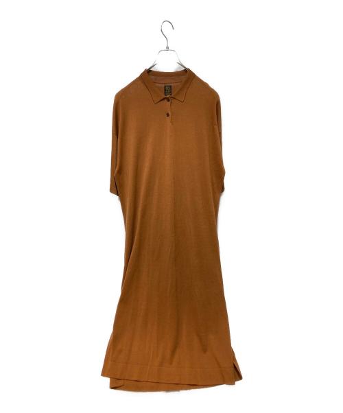 BATONER（バトナ―）BATONER (バトナ―) POLO ONEPIECE レッド サイズ:Mの古着・服飾アイテム